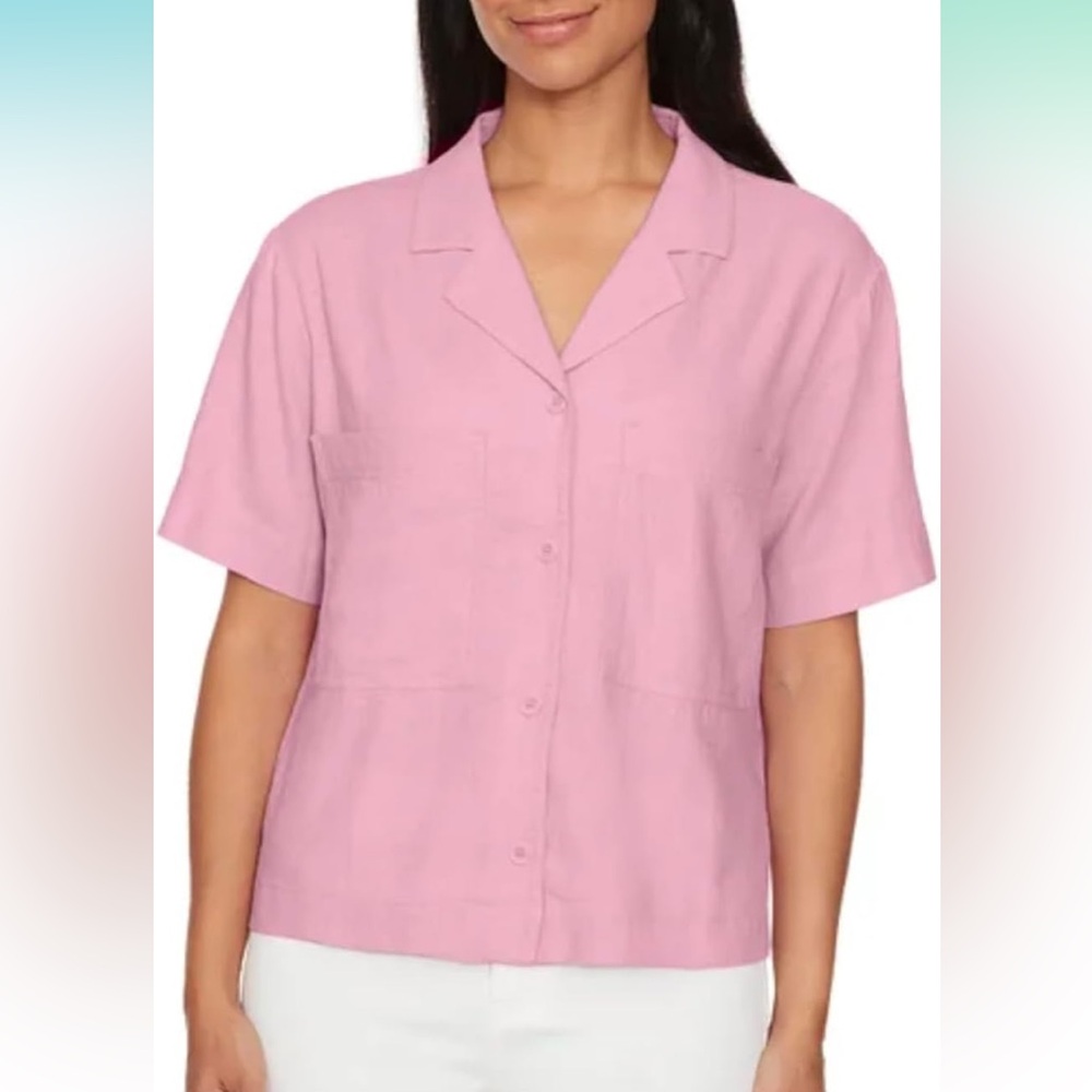 Buffalo David Bitton Light Pink Button-Down Shirt